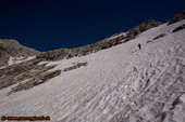 si scende sulla neve